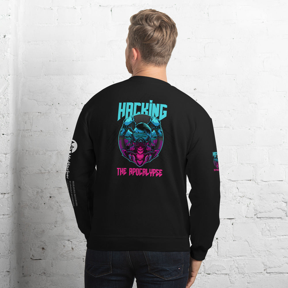 Hacking the apocalypse v1 - Unisex Sweatshirt (all side print)