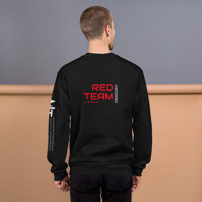 Cyber Security Red Team V14 - Unisex Sweatshirt ( Back Print )