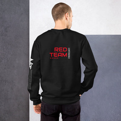 Cyber Security Red Team V14 - Unisex Sweatshirt ( Back Print )