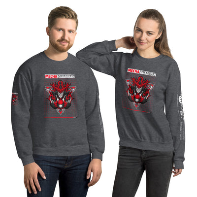 Red Mecha Guardian - Unisex Sweatshirt (all sides print)