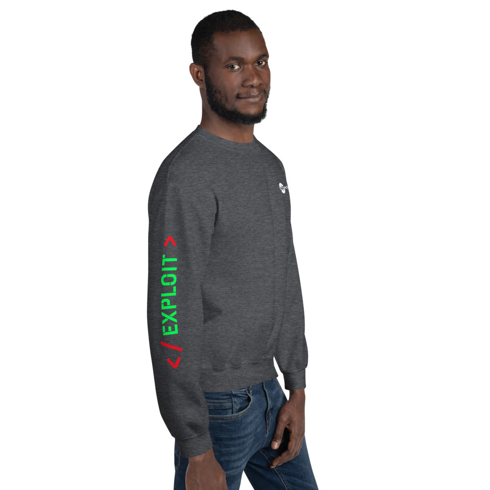 Exploit - Unisex Sweatshirt (all sides print)