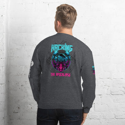 Hacking the apocalypse v1 - Unisex Sweatshirt (all side print)