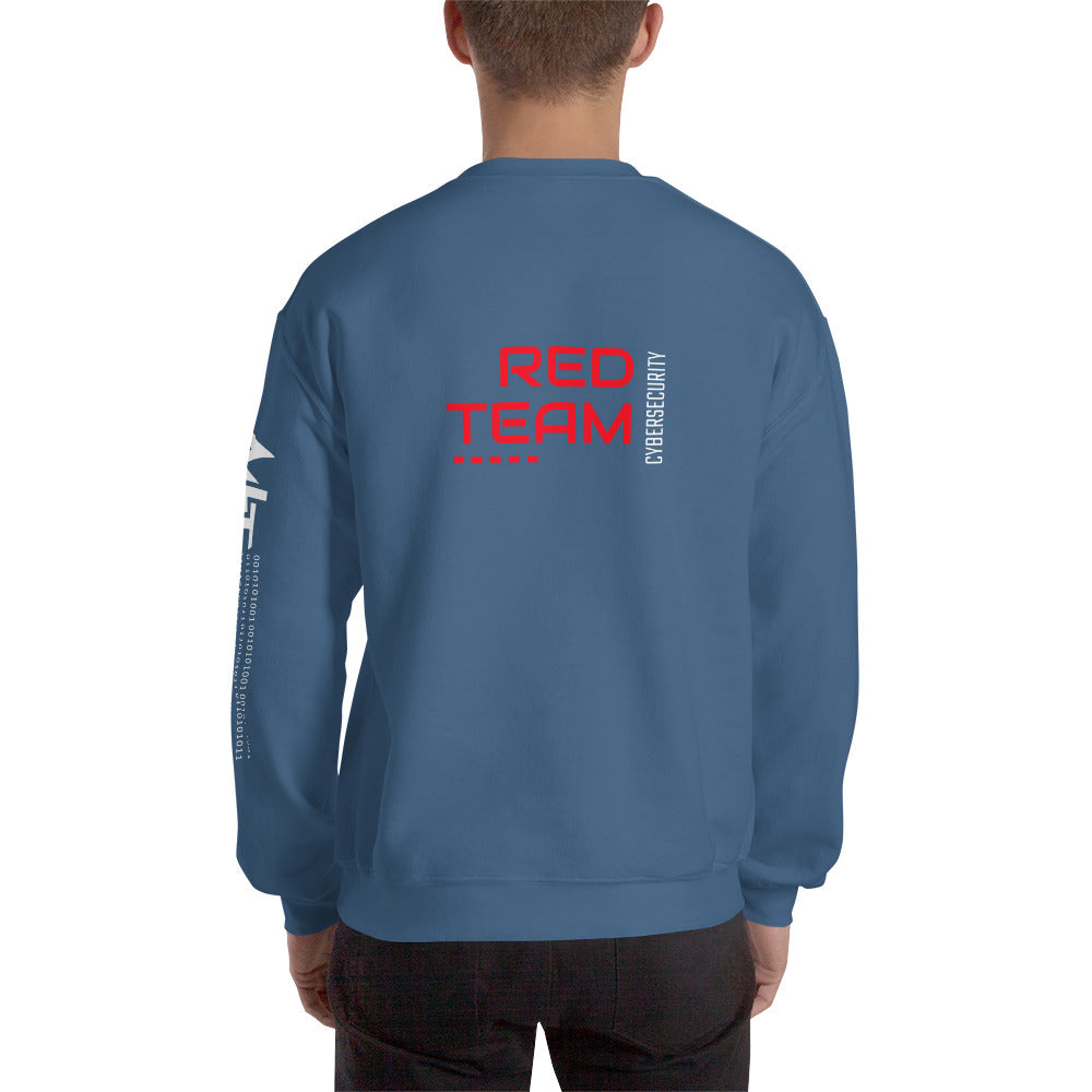 Cyber Security Red Team V14 - Unisex Sweatshirt ( Back Print )