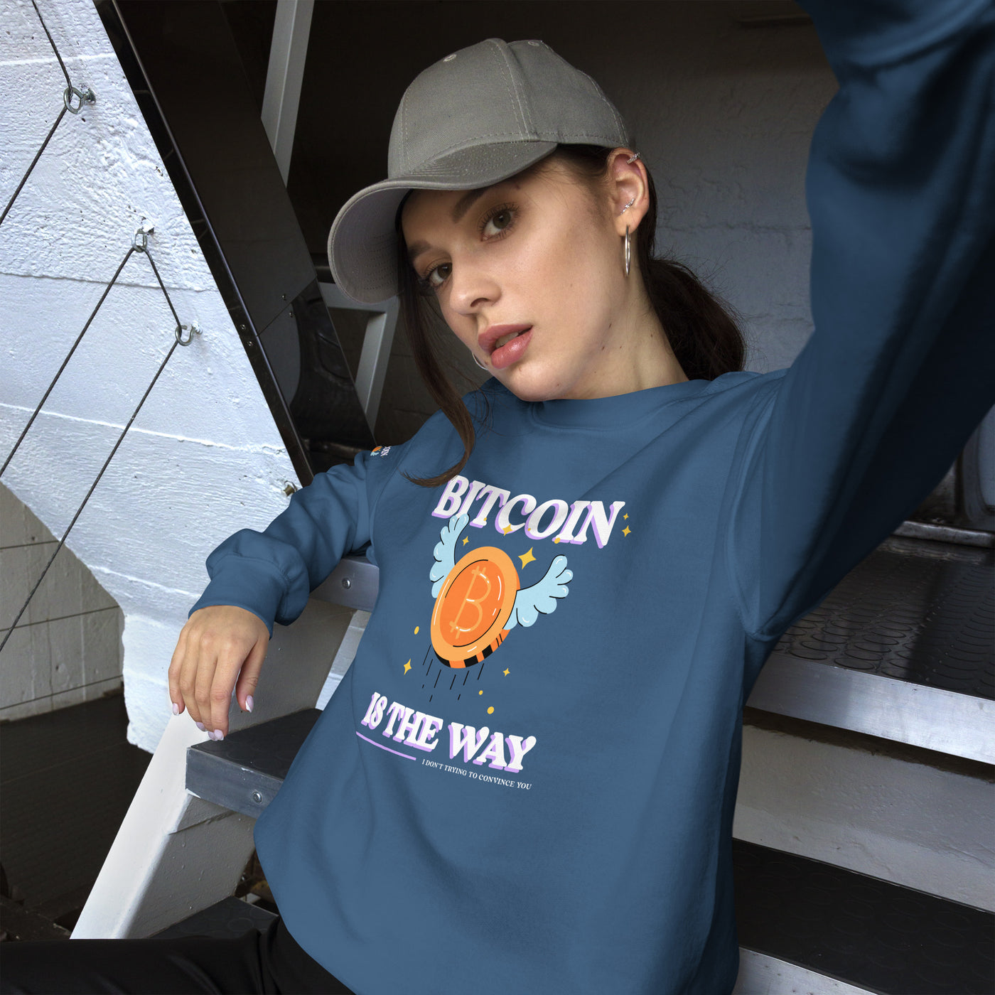 Bitcoin is the way - Unisex Sweatshirt