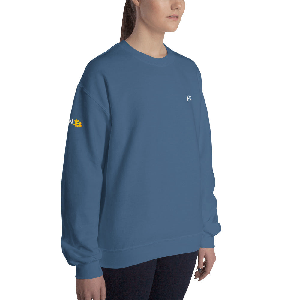 Plan Bitcoin V1 - Unisex Sweatshirt (back print)