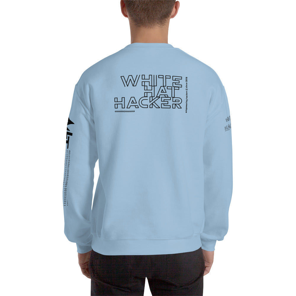 White Hat Hacker - Unisex Sweatshirt (all sides print)
