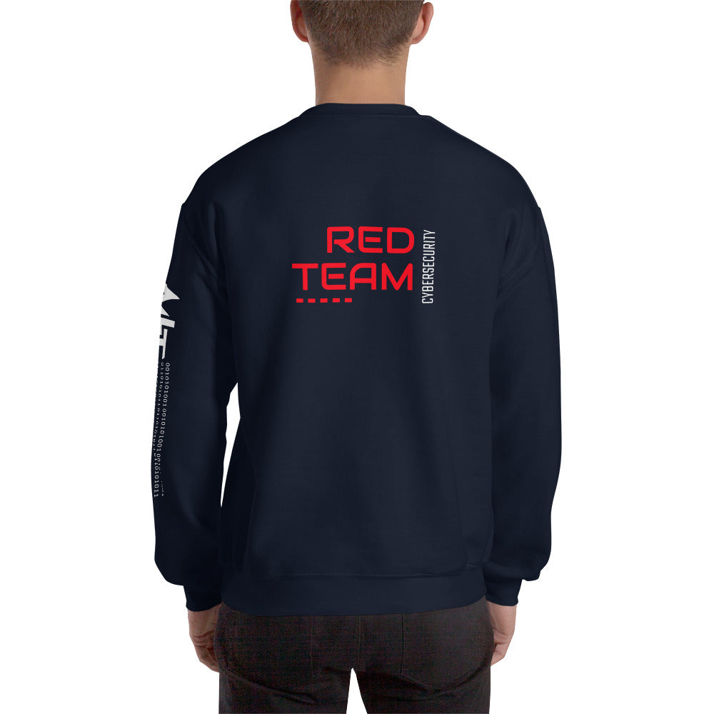 Cyber Security Red Team V14 - Unisex Sweatshirt ( Back Print )