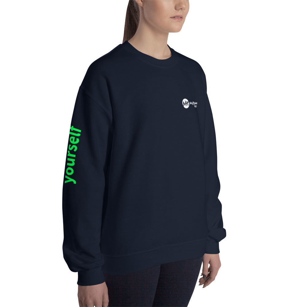 sudo rm -f yourself - Unisex Sweatshirt (all sides print)