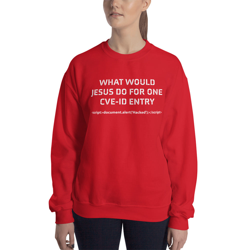 What would Jesus do for one CVE - Unisex Sweatshirt