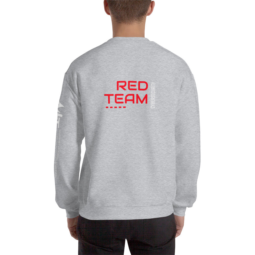 Cyber Security Red Team V14 - Unisex Sweatshirt ( Back Print )