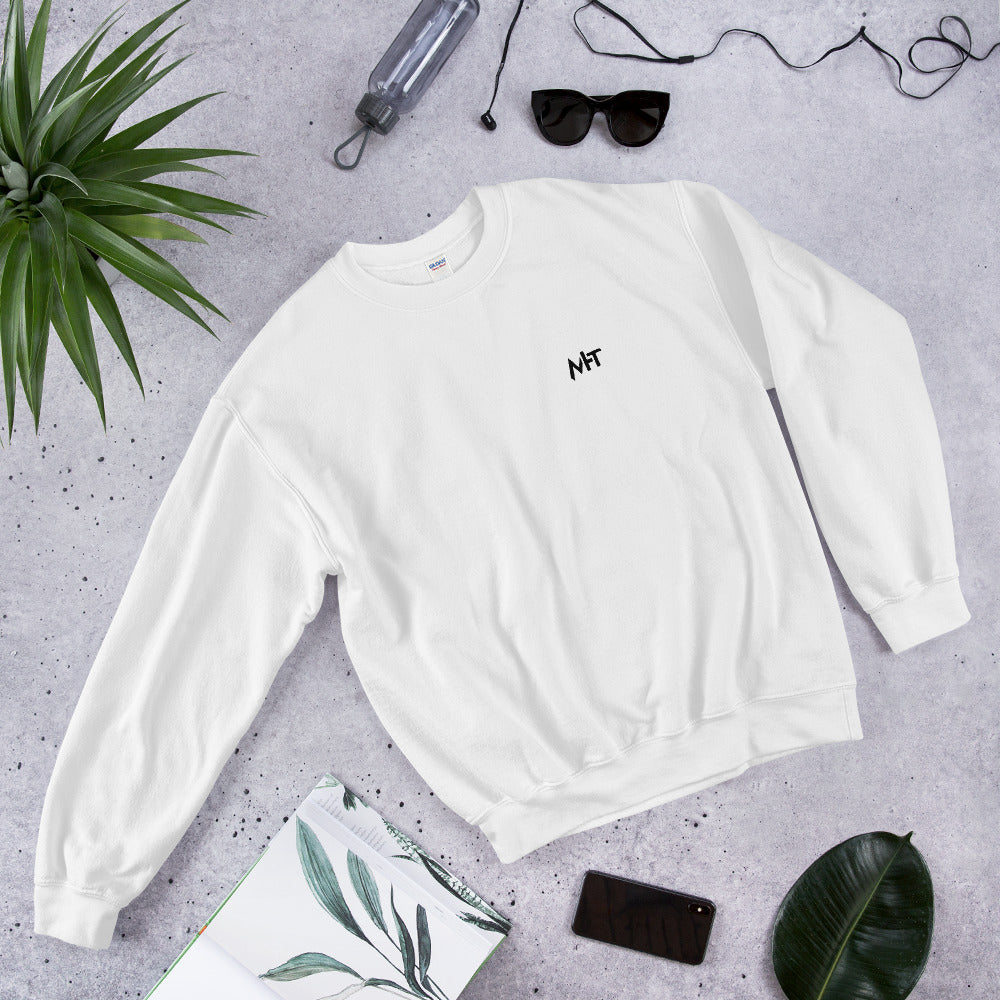 White Hat Hacker - Unisex Sweatshirt (back print)
