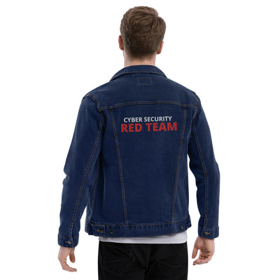 Cyber security Red Team - Unisex denim jacket (large embroidery)