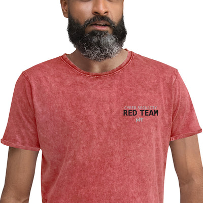 Cyber security Red Team - Denim T-Shirt