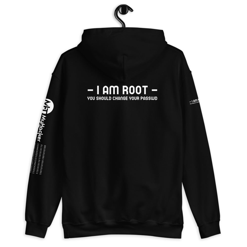 i am root - Unisex Hoodie (all sides print)
