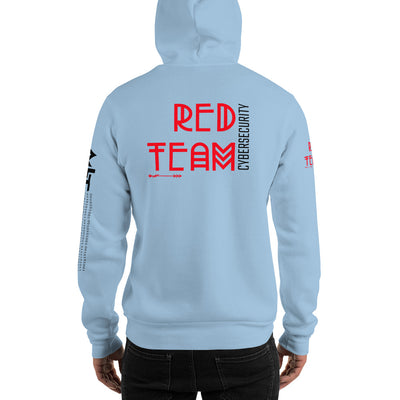 Cyber Security Red Team v5 - Unisex Hoodie (back print)