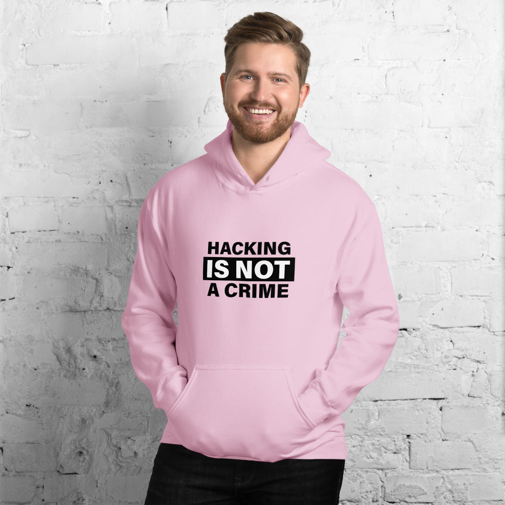 Hacking is not a crime - Unisex Hoodie