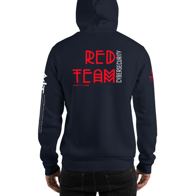 Cyber Security Red Team v5 - Unisex Hoodie (back print)