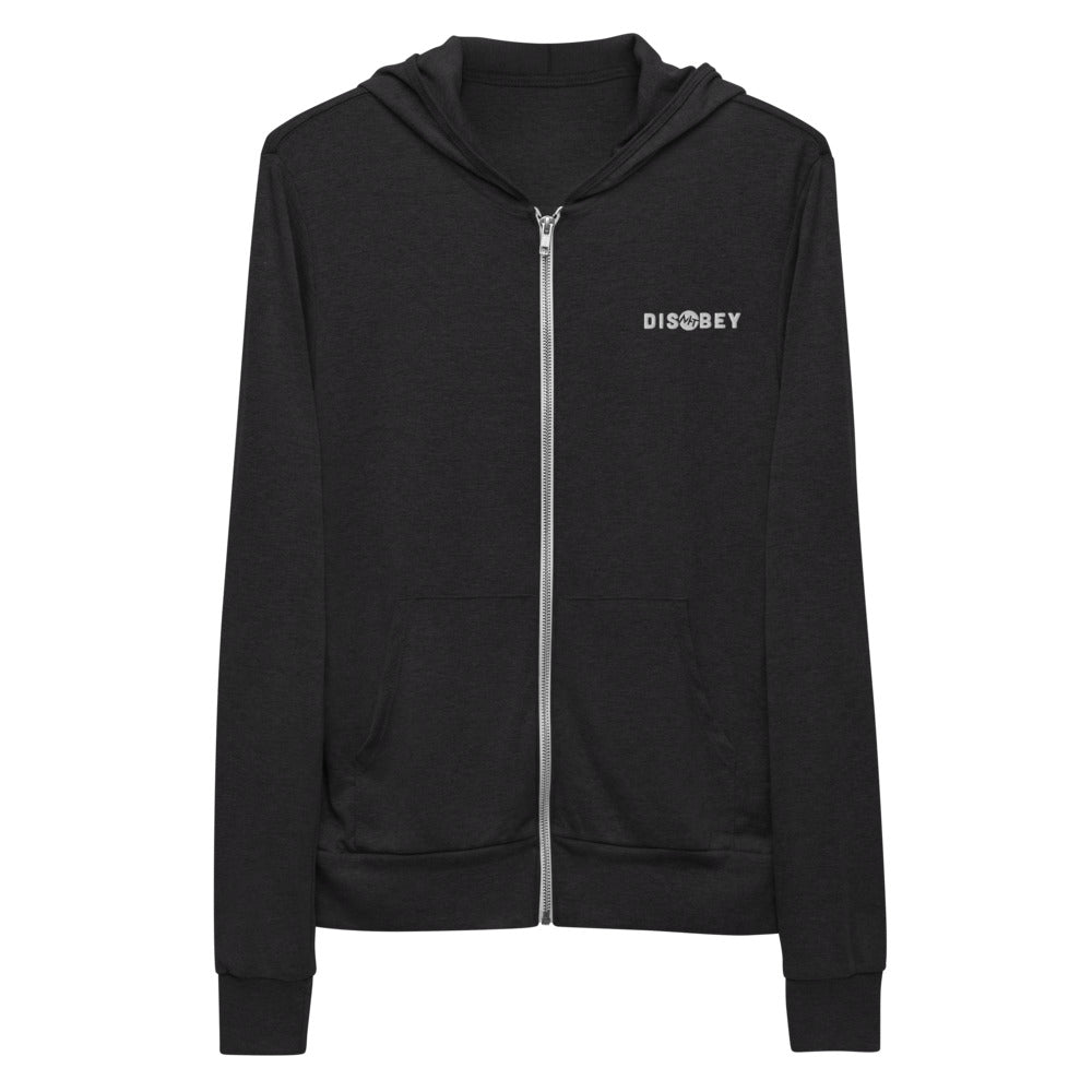 Disobey - Unisex zip hoodie