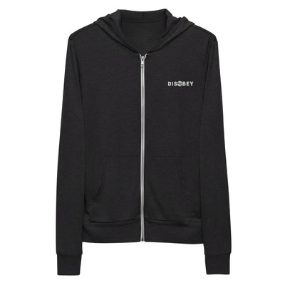 Disobey - Unisex zip hoodie
