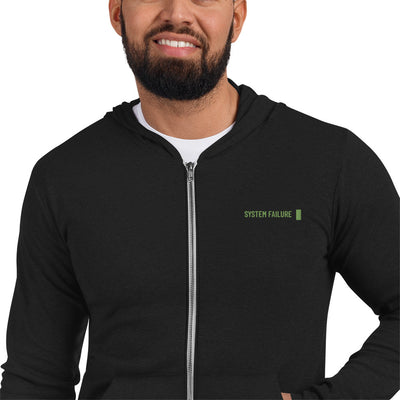 System failure - Unisex zip hoodie
