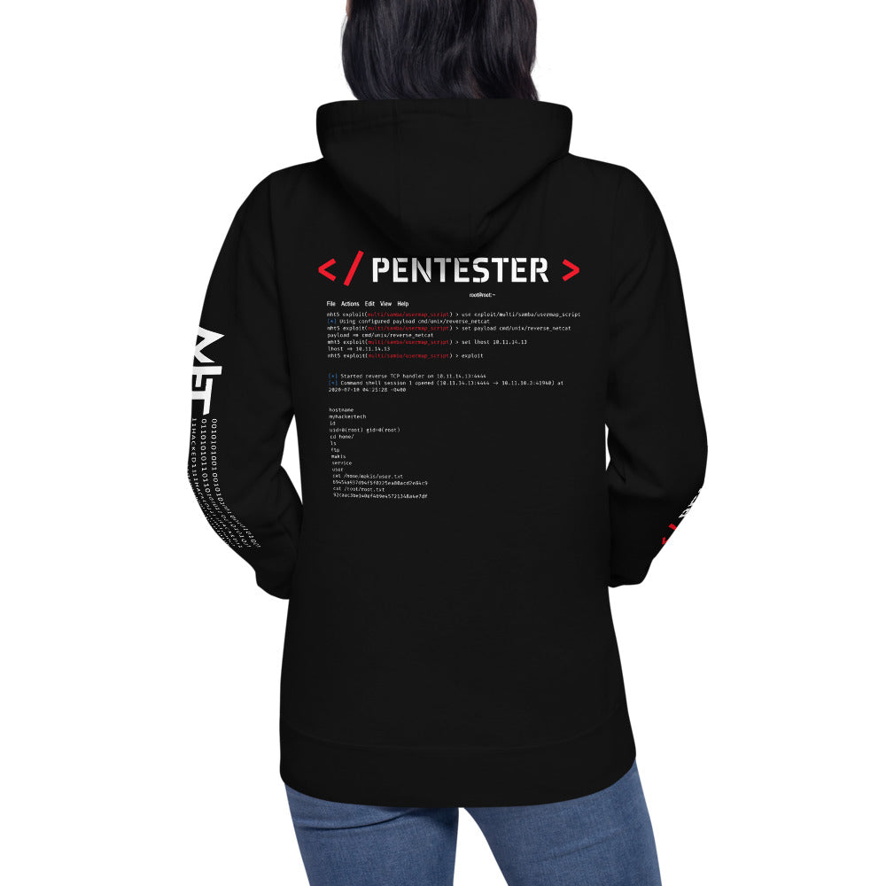 Pentester v1 - Unisex Hoodie (back print)