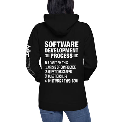 Software development process - Unisex Hoodie (back print)