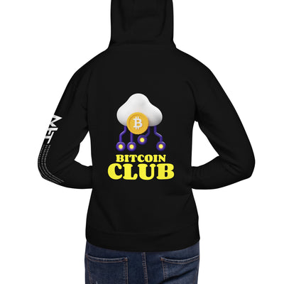 Bitcoin Club V4 Unisex Hoodie (Back Print)