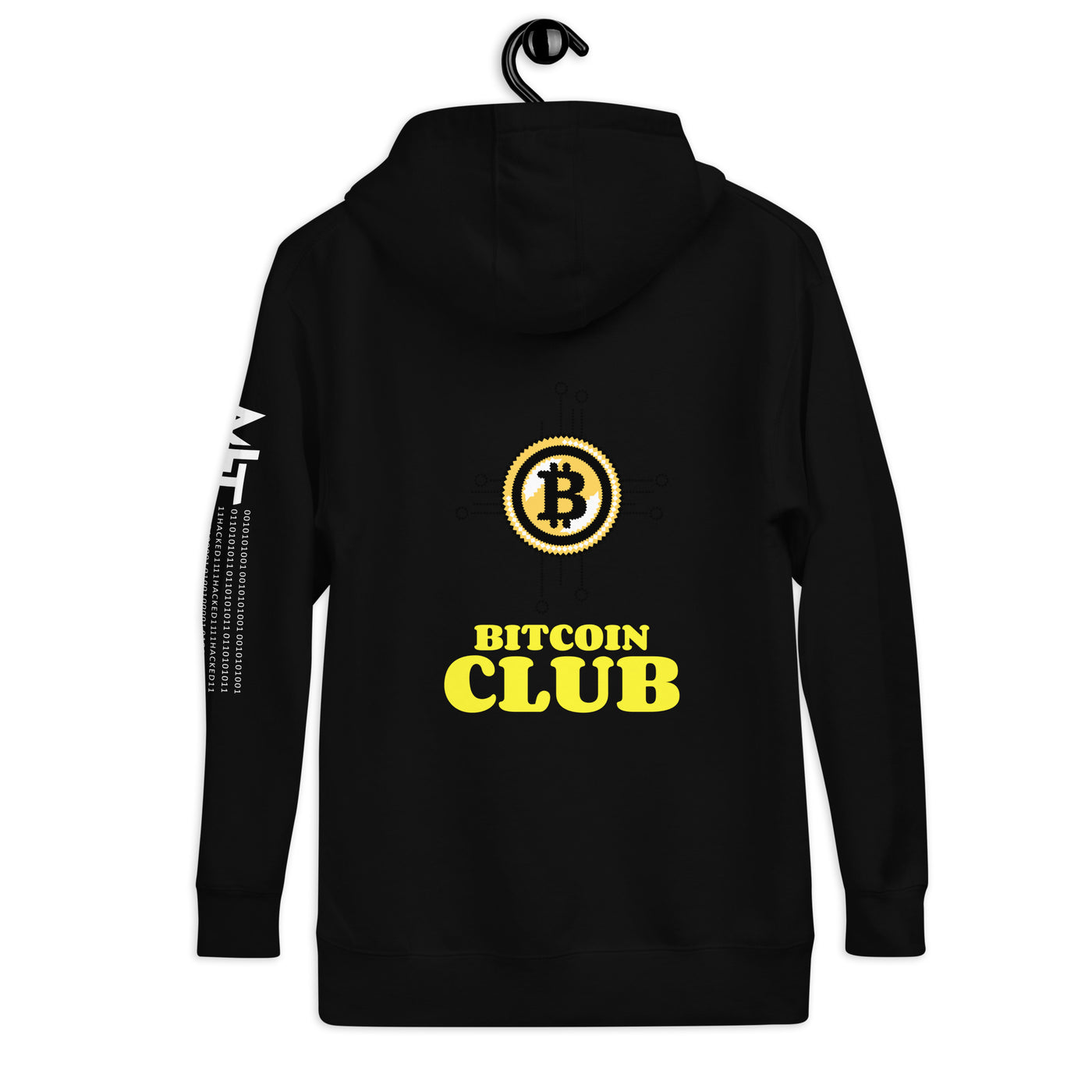Bitcoin Club V6 Unisex Hoodie ( Back Print )