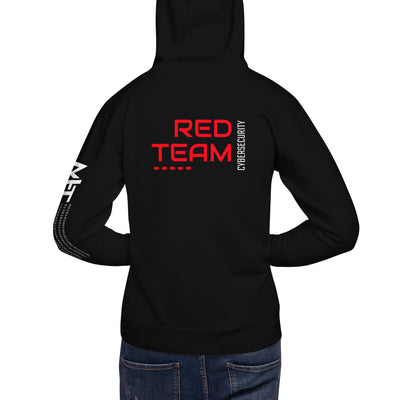 Cyber Security Red Team V14 - Unisex Hoodie ( Back Print )
