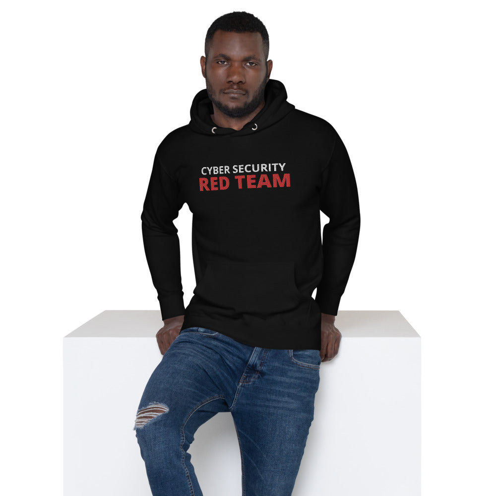 Cyber Security Red team - Unisex Hoodie (large embroidery)