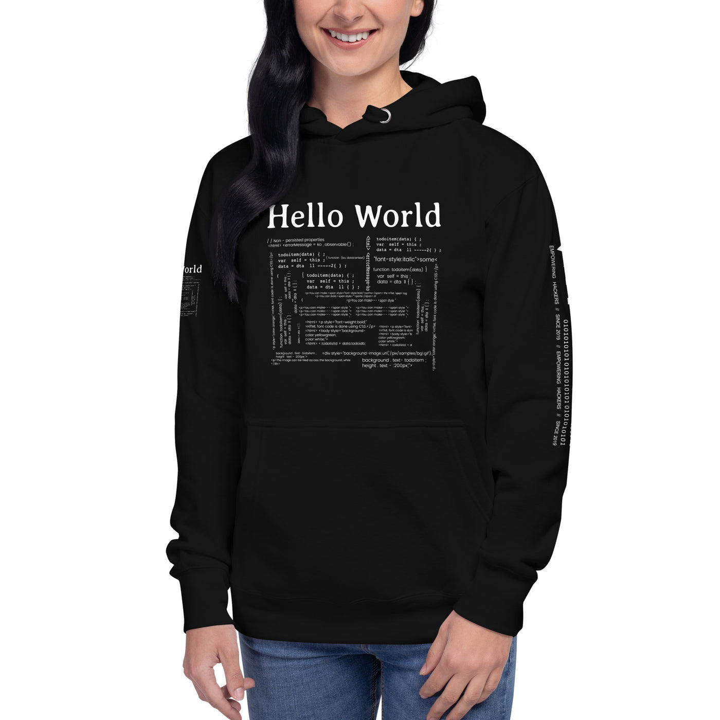 Hello world - Unisex Hoodie
