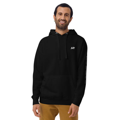 Never Sell Bitcoin - Unisex Hoodie (back print)