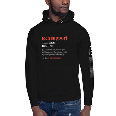 Tech Support definition - Unisex Hoodie
