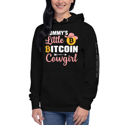 Mommy's Little Bitcoin Cowgirl - Unisex Hoodie