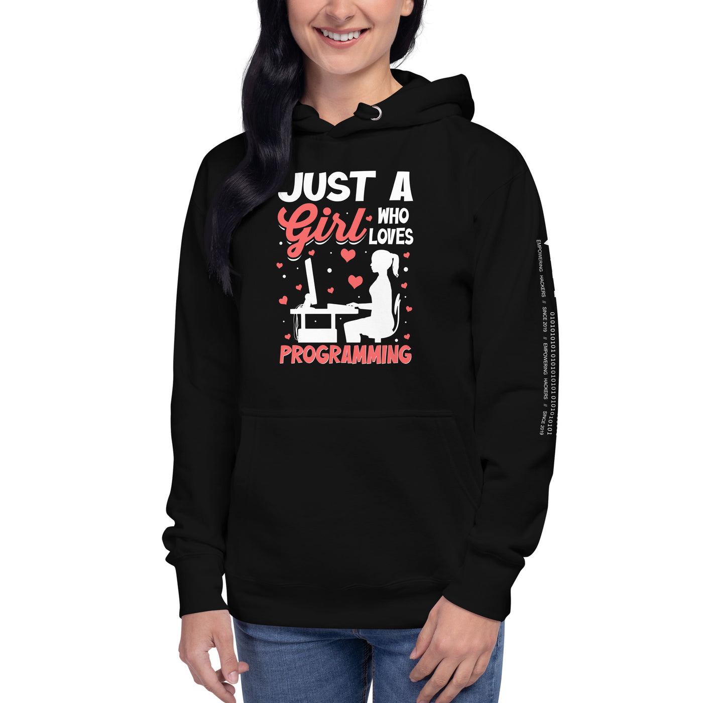 Just a girl who loves programming - Unisex Hoodie