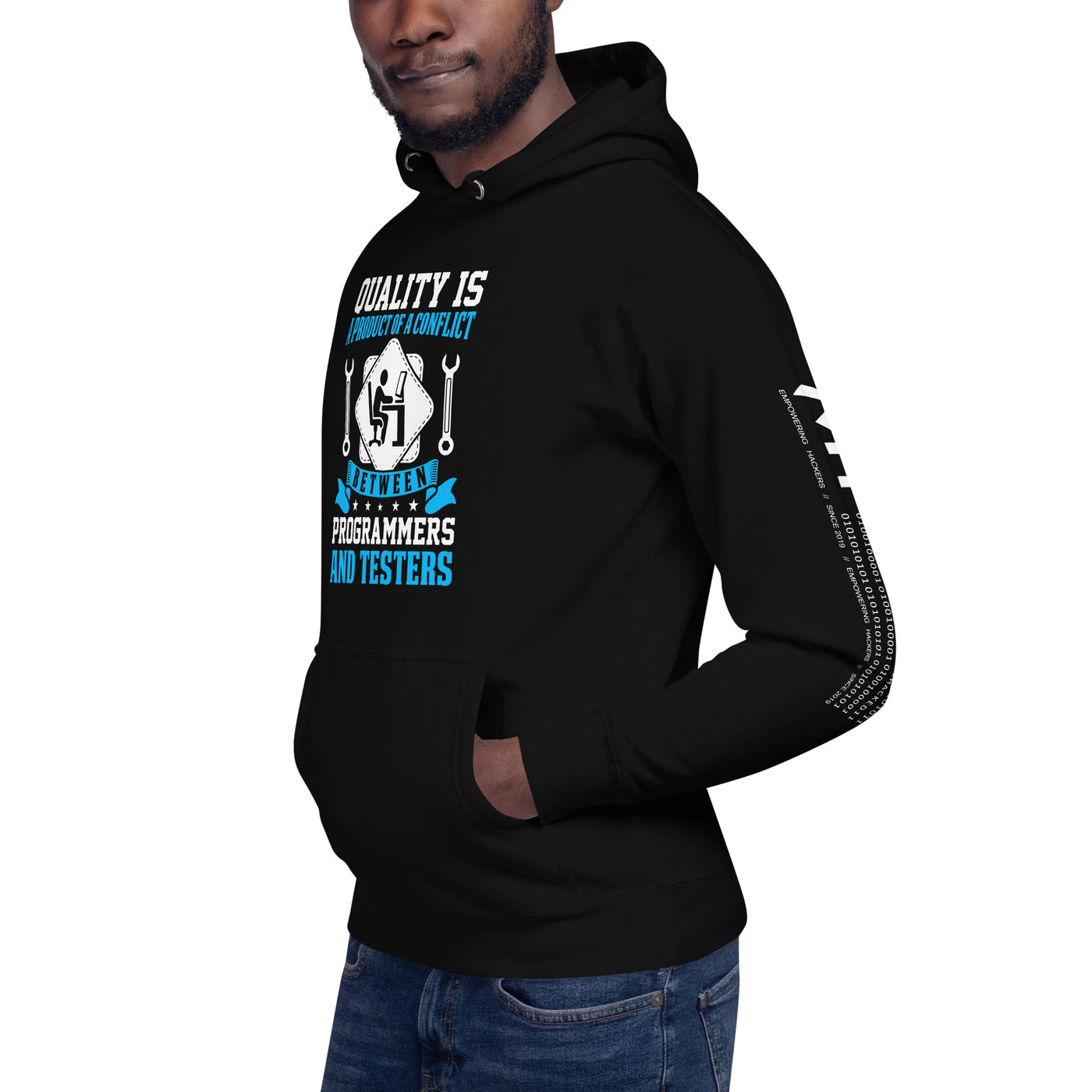Quality is a Product of a conflict - Unisex Hoodie