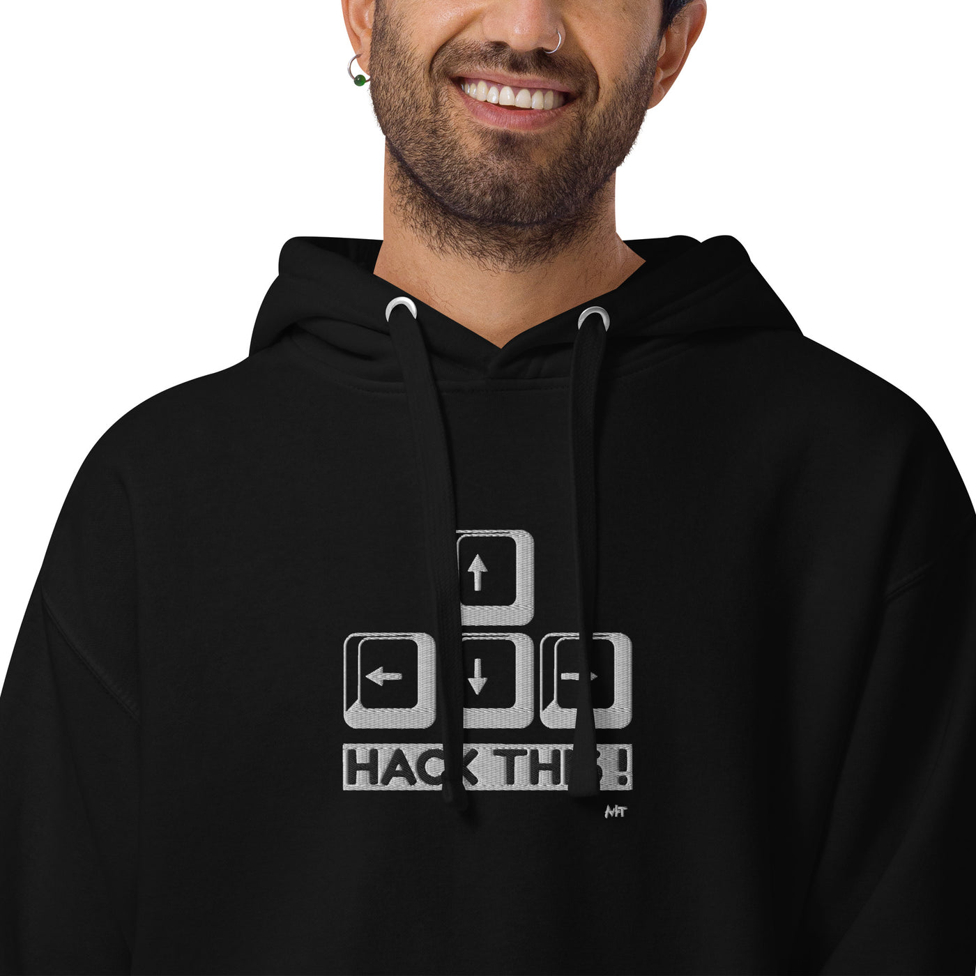 Hack this - Unisex Hoodie (embroidered)