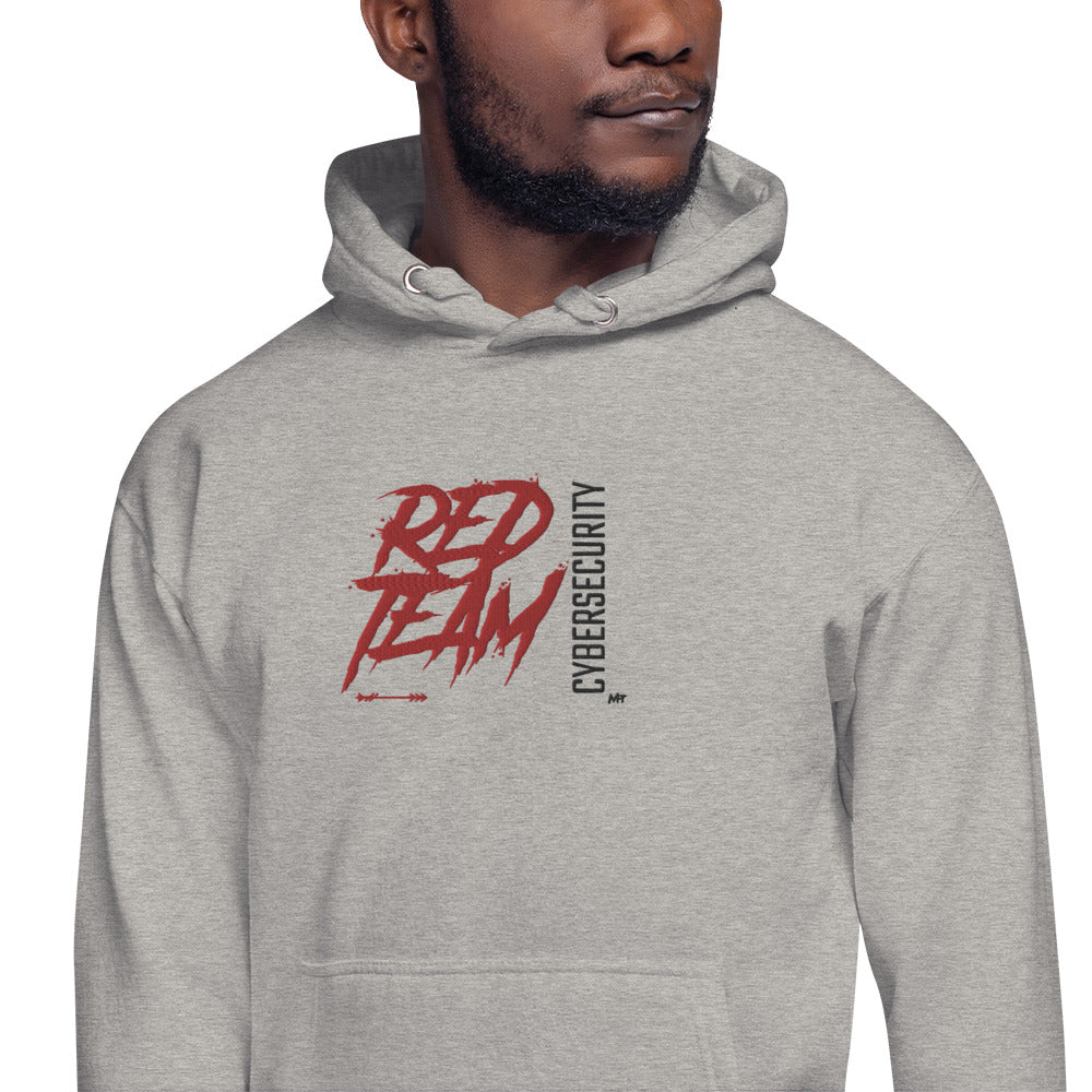 Cyber Security Red Team v10 - Unisex Hoodie (embroidered)