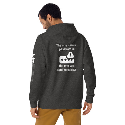 The only secure password - Unisex Hoodie (back print)