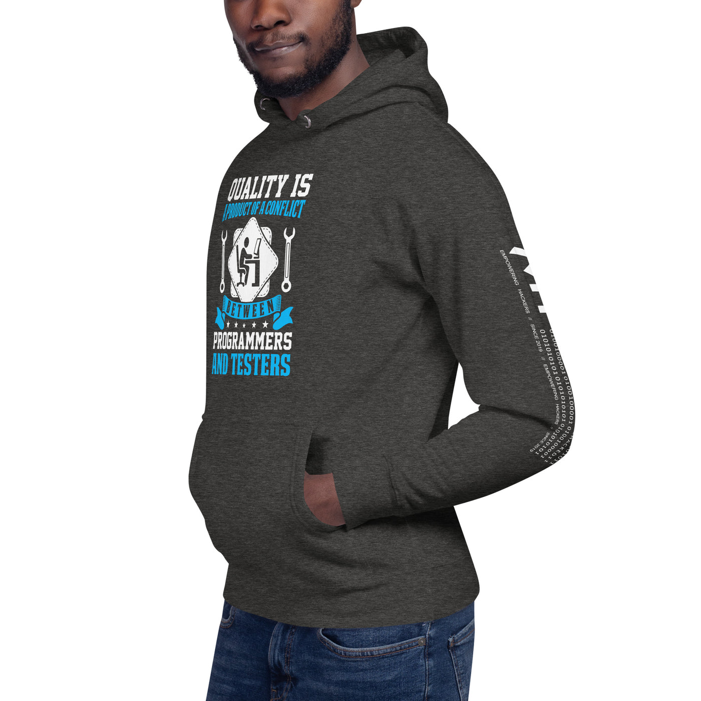 Quality is a Product of a conflict - Unisex Hoodie
