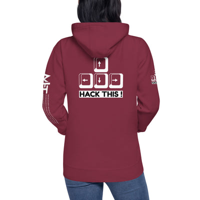 Hack this - Unisex Hoodie (back print)