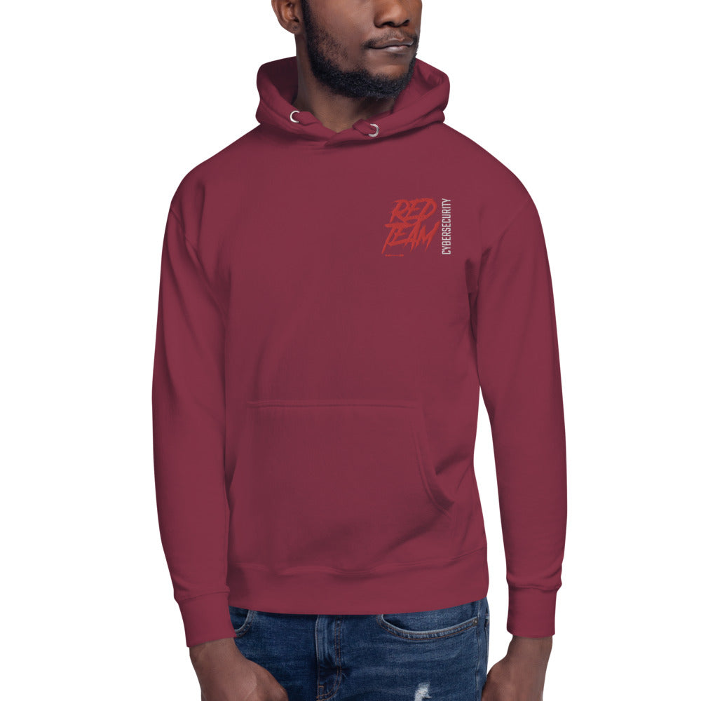 Cyber Security Red Team V10 - Unisex Hoodie (embroidered)