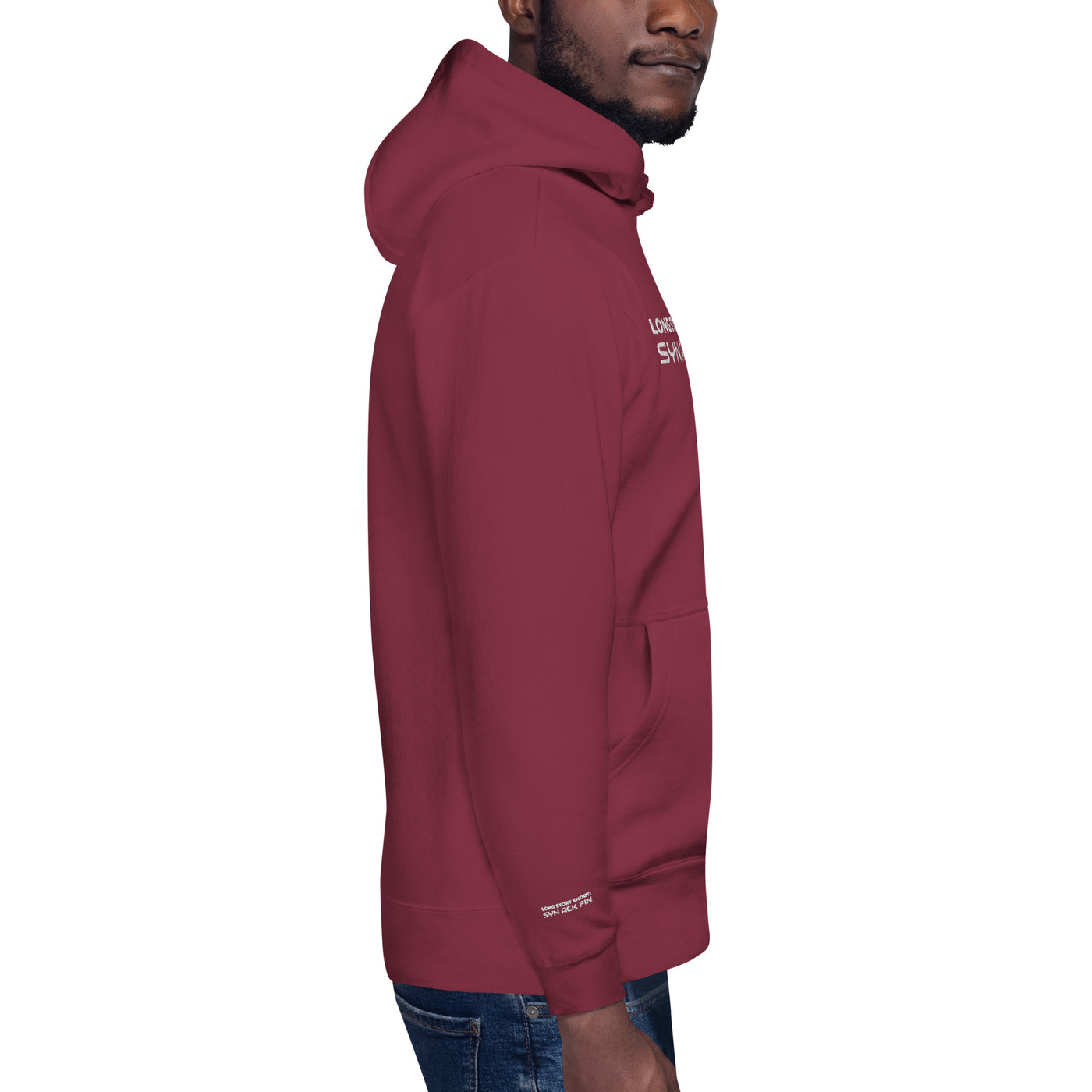 Long story short - Syn Ack Fin - Unisex Hoodie (Embroidery)