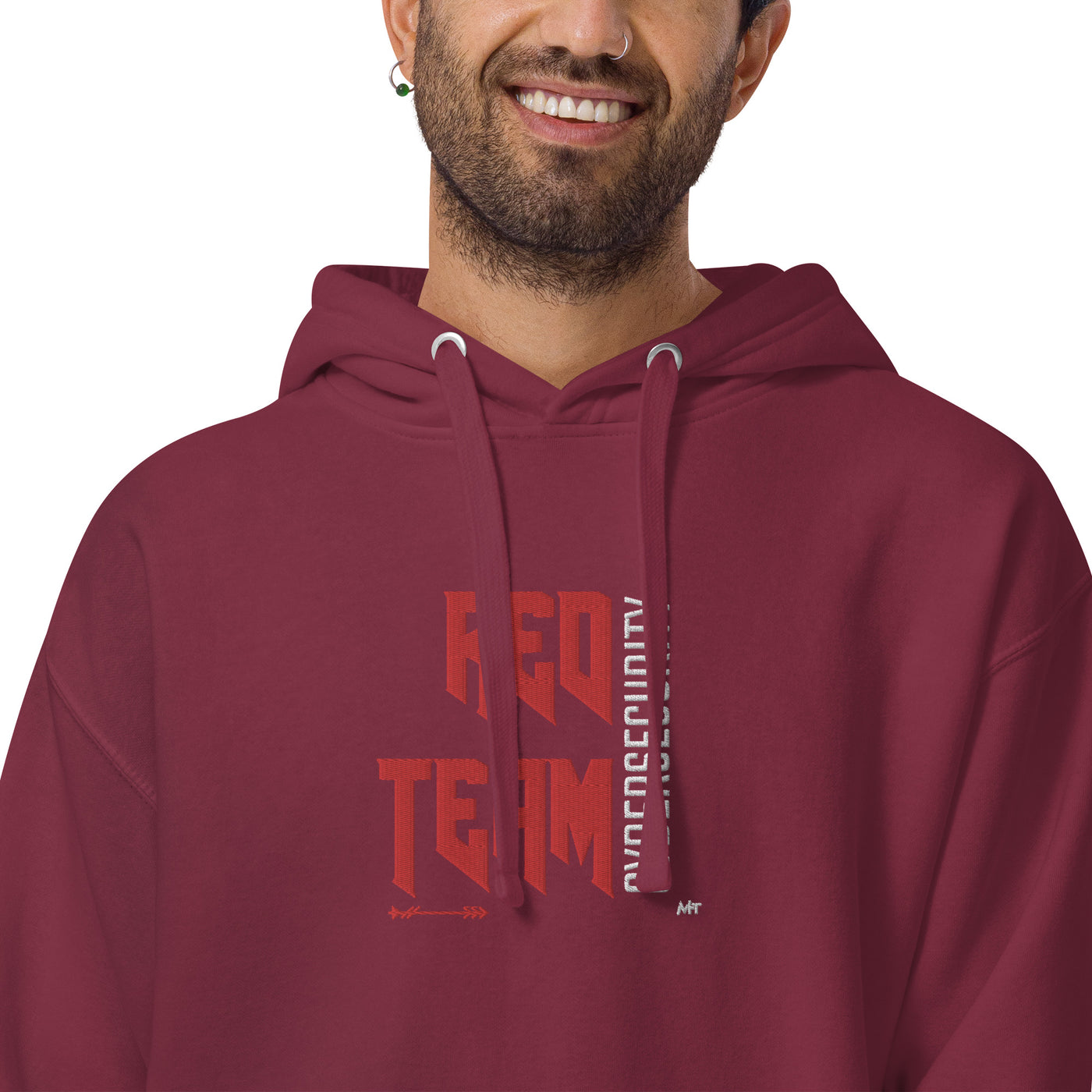 Cyber Security Red Team v9 - Unisex Hoodie Embroidered