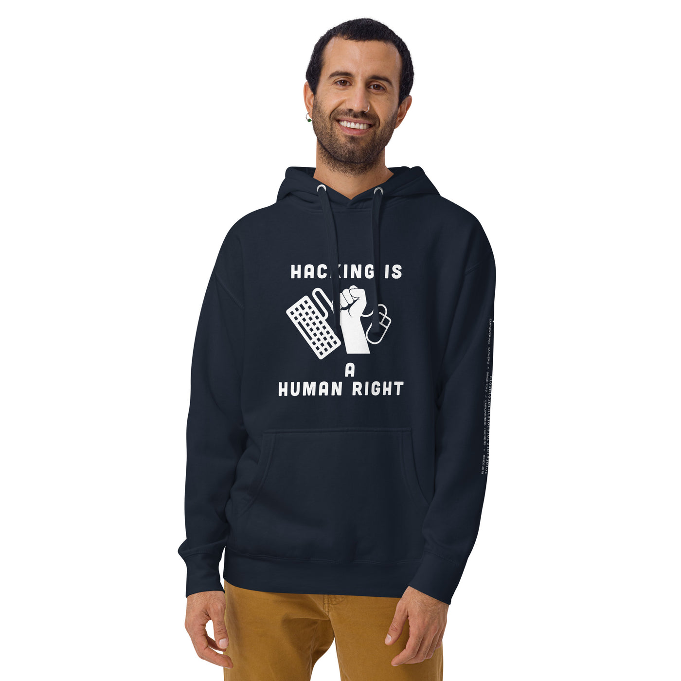 Hacking is a human right - Unisex Hoodie