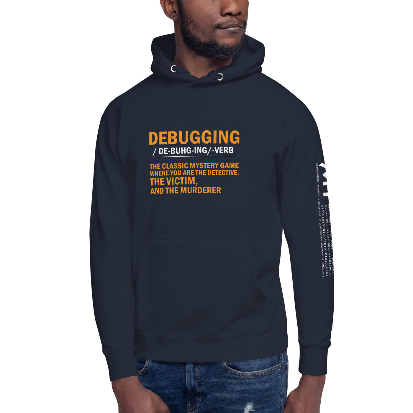 Debugging Unisex Hoodie ( Back print )