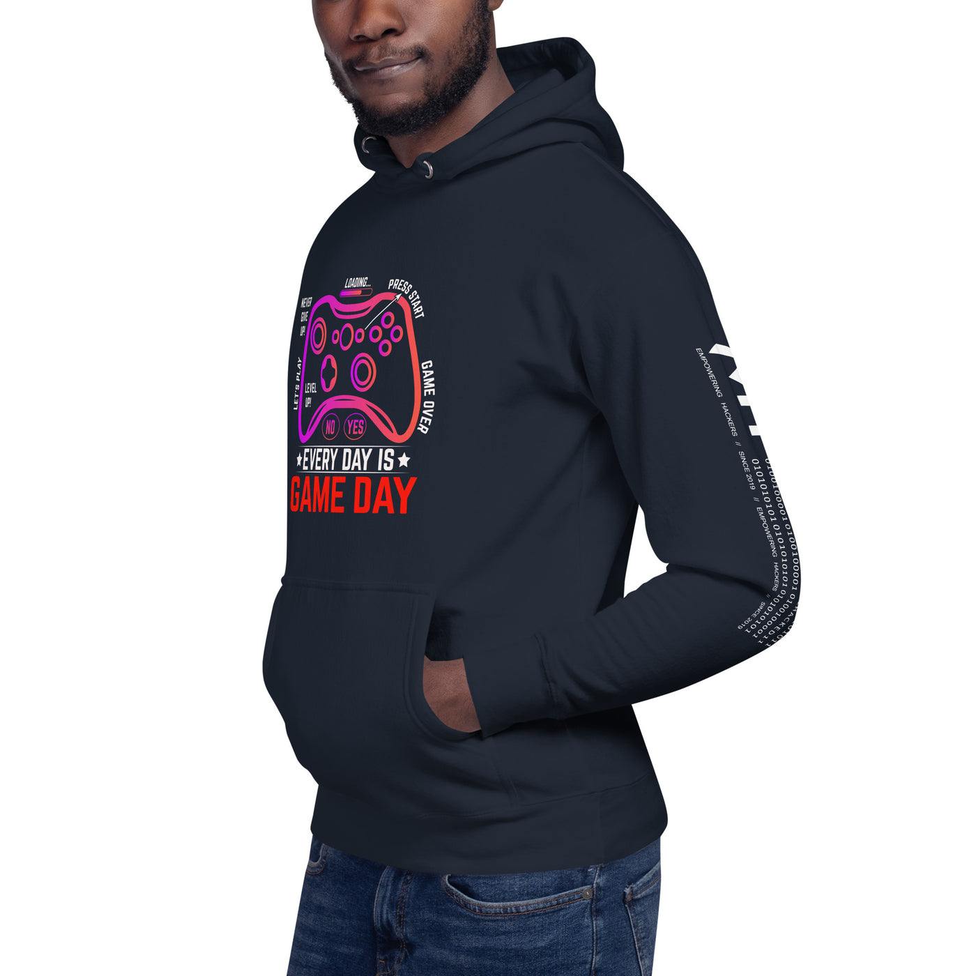 Never Give Up, everyday is Game Day - Unisex Hoodie