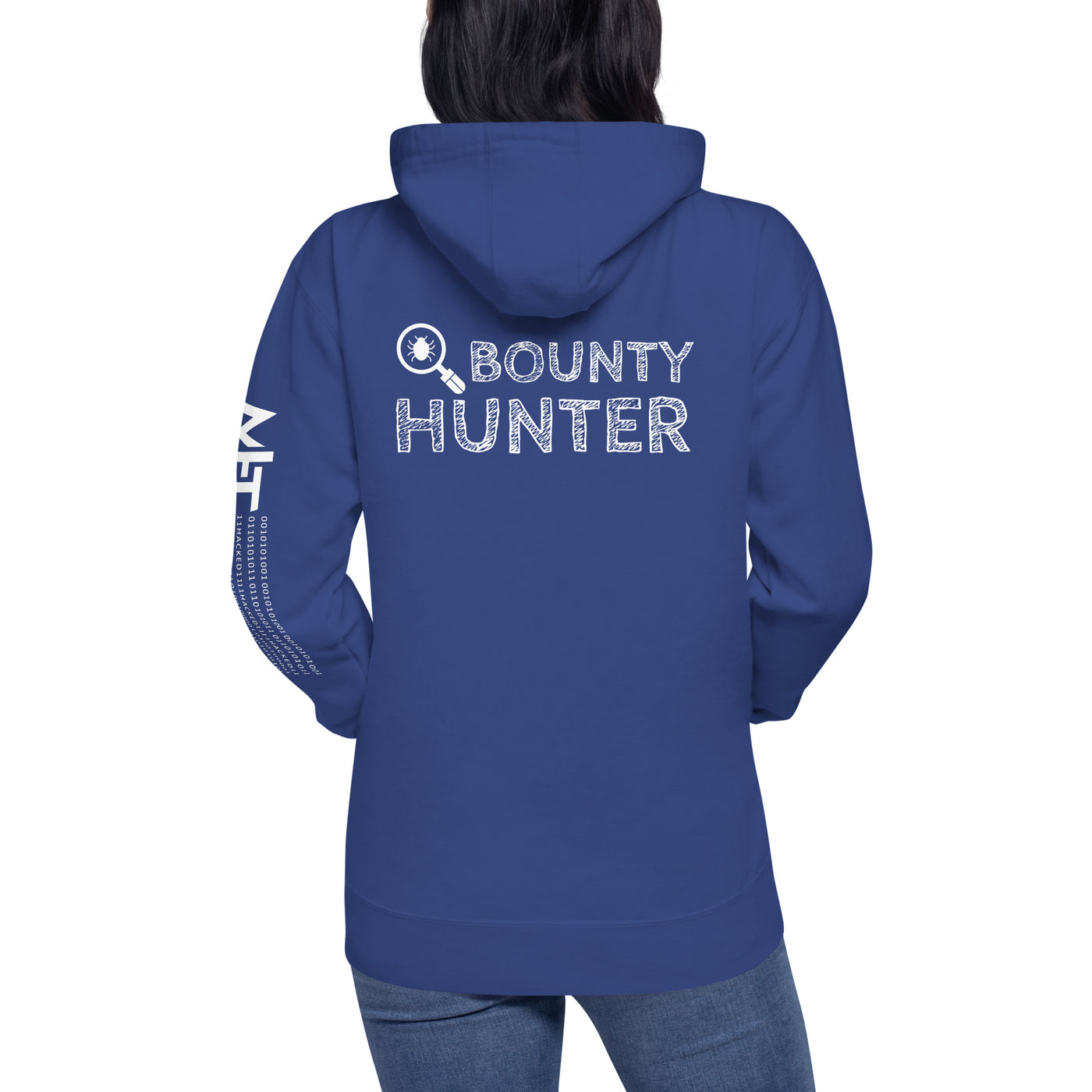 Bug bounty hunter - Unisex Hoodie (back print)
