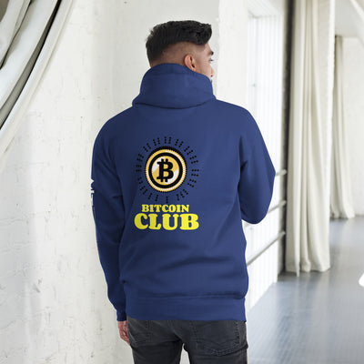 Bit Coin Club 8 bit style Unisex Hoodie