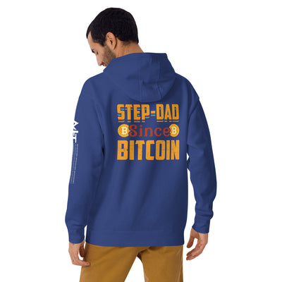 Step Dad since Bitcoin Unisex Hoodie ( Back Print )